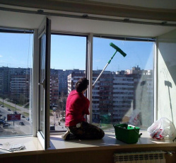 Мытье окон в однокомнатной квартире Белебей